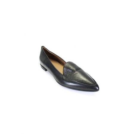 

Everlane Womens Leather Pointed Toe Loafers Black 7