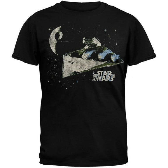 Star Wars - Imperial Cruiser Soft T-Shirt - Medium