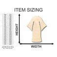 thumbnail image 2 of Unfinished Wood Japanese Kimono Shape - Craft - up to 46" DIY 12" / 1/4", 2 of 3