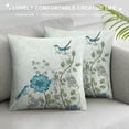 thumbnail image 3 of Fenyluxe Fine Foliage Lace Pillow Covers for Couch Sofa Indoor Outdoor Soft and Durable All Seasons Pillow Case 1PC 20x20in, 3 of 5