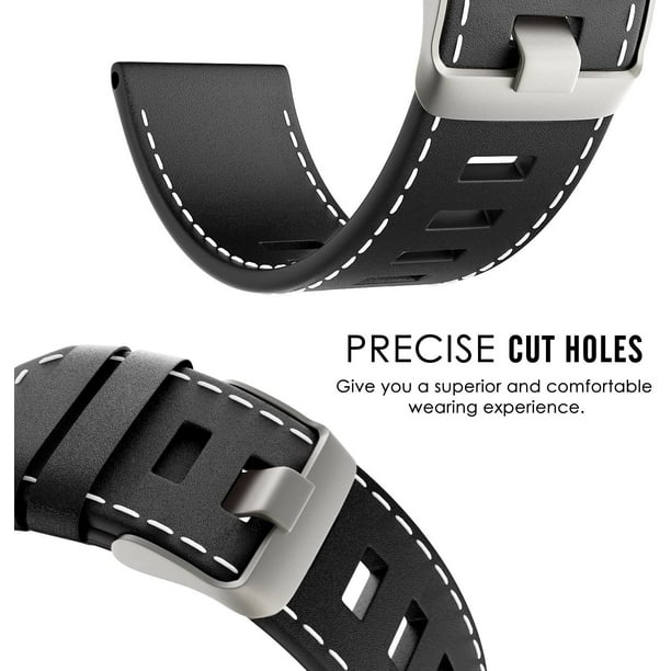 MoKo Band Compatible with Garmin Fenix 3 Premium Leather