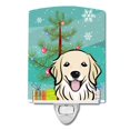 thumbnail image 1 of Luz de noche cerámica Caroline's Treasures árbol de Navidad Golden Retriever 6x4 multicolor, 1 of 1