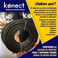 thumbnail image 3 of Cable Uso Rudo Konect 2X16 Rollo 100m Color Negro ME0133, 3 of 4