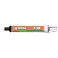 thumbnail image 1 of U-Mark UMARK10305 A30 Broad Tip Paint Marker, White - 6 per Box, 1 of 1