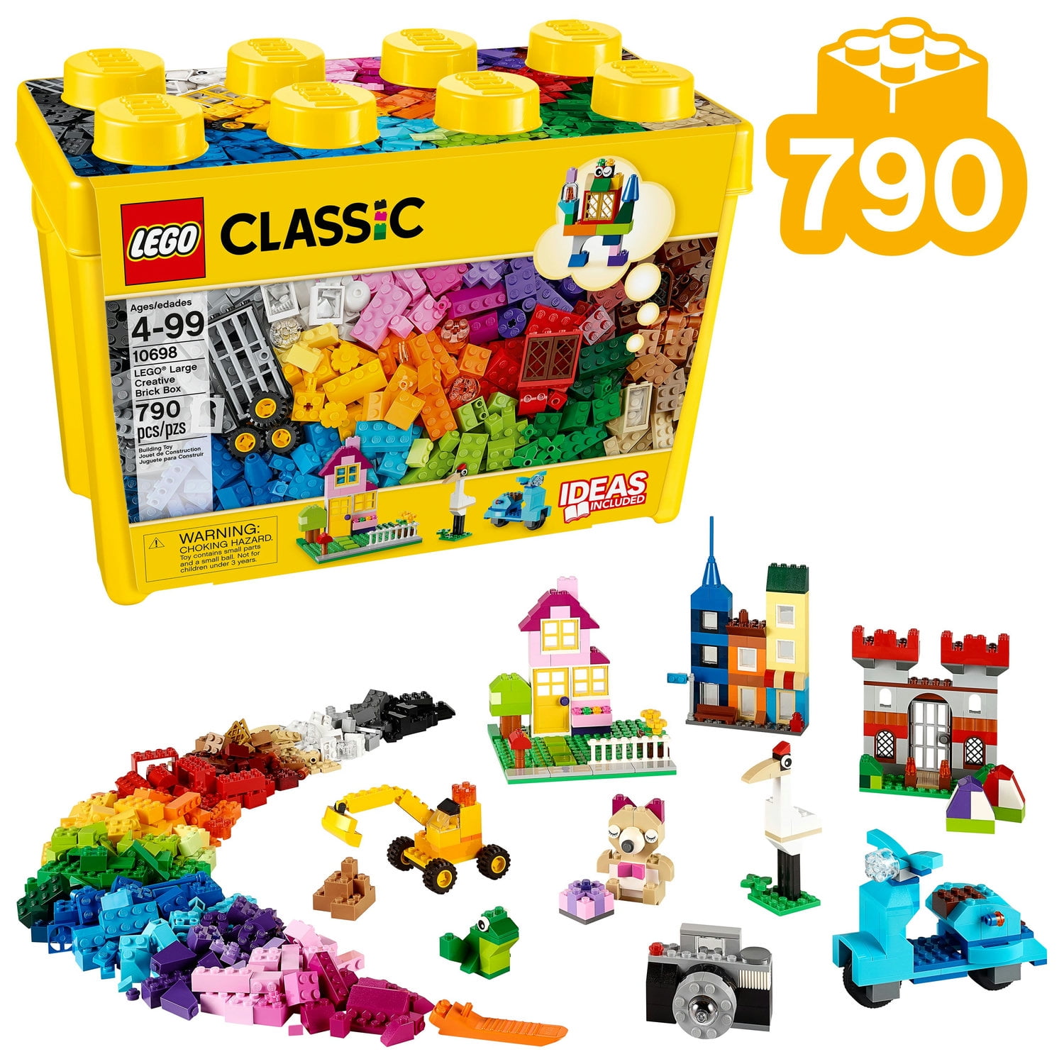 LEGO Duplo My First Bricks 10848 Colorful Toys Building Kit for Toddler Play and 