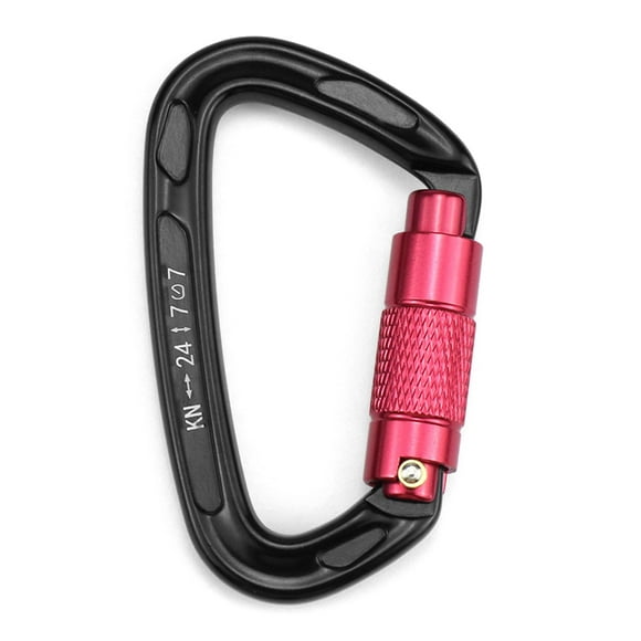 Yeacher Carabiner with Automatic Lock Gate 24KN Heavy Duty Carabiner Clips for Hammocks Camping Hiking Backpacking