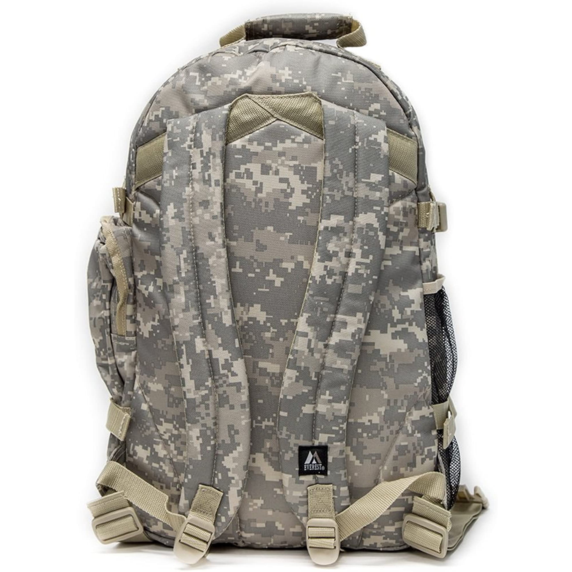 Everest Oversize Digital camo Backpack, Digital camouflage, One 