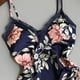thumbnail image 3 of Conjunto de pijama de 2 piezas Nituyy de satén y seda para mujer con encaje y cuello en V, 3 of 6