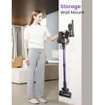 thumbnail image 5 of Aspiradora inalámbrica Vexilar V8PRO para el hogar: aspiradora vertical de 25 kPa con diseño autoportante, autonomía máxima de 35 min, 6 en 1, ligera, para pisos de madera y alfombras, ideal para pel, 5 of 5