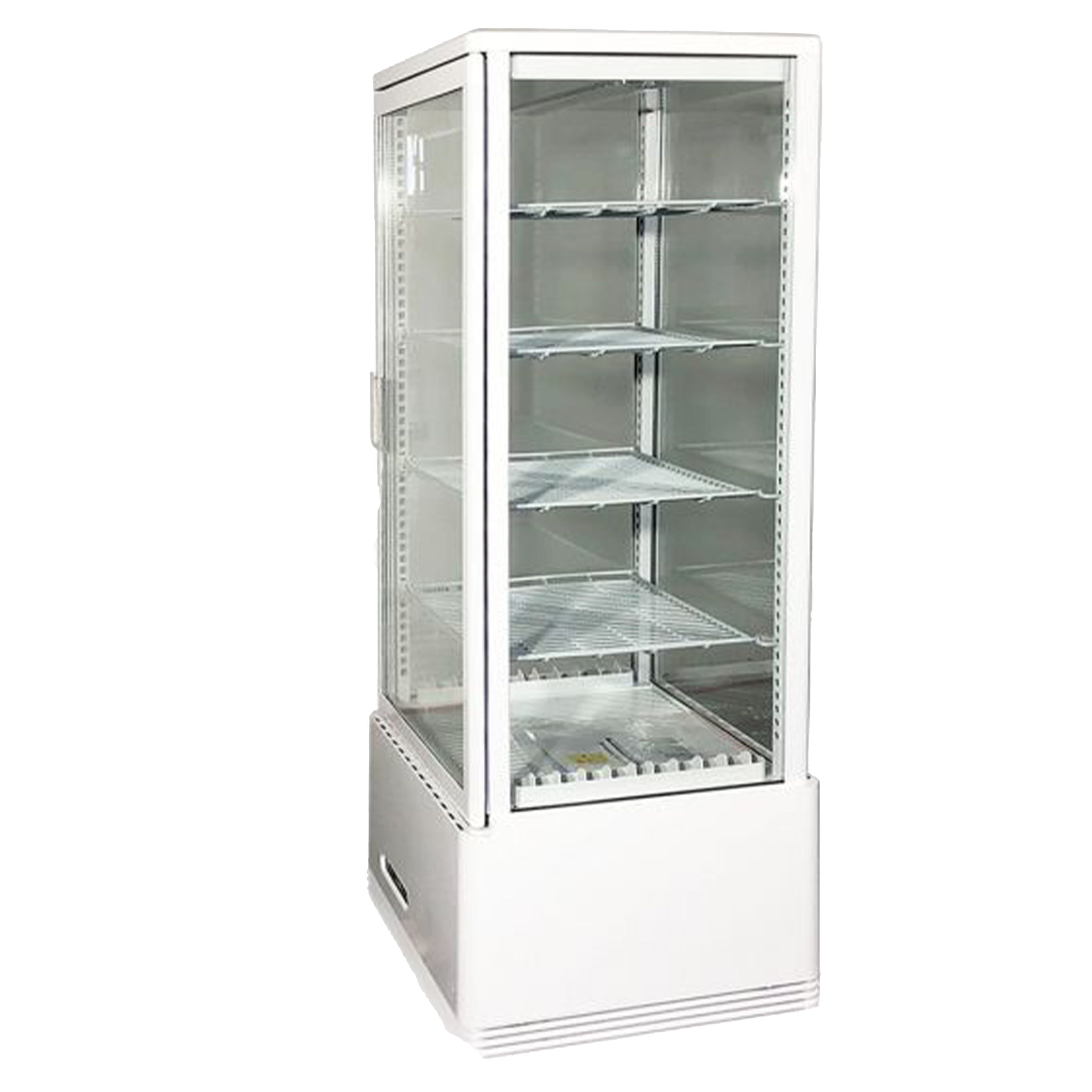 17 in. Commercial Countertop Refrigerator Showcase NSF Beverage Cooler 98L Pie Refrigerator Display Case Refrigerated Cabinet Showcase Defogging Function