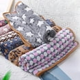 thumbnail image 5 of Happy Date Dog Blankets for Small Dogs, Puppy Blankets Paw Print Pattern Fleece Throw Pet Blanket, Small Dog Kitten Blankets Washable, 5 of 8