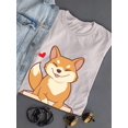 thumbnail image 3 of Cute Shiba Inu In Box T-Shirt Women -Image by Shutterstock, Female Medium, 3 of 4