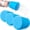 Sky Blue, variant on RVKXHD 3 Pieces Portable Outdoor Shower, Bottle Attachment Outdoor Water Sprayer Accessory, Works with Most Plastic Water, Soda Bottles from 16 oz to 2 Liters (Sky Blue, Light Green, Orange)