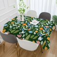 thumbnail image 2 of Yayeee Tablecloths 54" x 54" Rectangle Wrinkle Resistant Party Table Cover, Flourish Flowers Pattern, 2 of 8