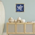 thumbnail image 4 of Stupell Industries Contemporary Rustic Indigo Turtle Gold Floating Frame Canvas Art, 18 x 18, by Paul Brent, 4 of 8
