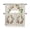 Beige, variant on Vintage Strawberry Kitchen Curtains Set for Windows 3 Piece Cafe Curtains 36 Inch Length Swag Curtains Valances and Tier Set Elegant Farmhouse Fruits Drapes for Bedroom Bathroom Living Room