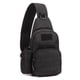 thumbnail image 1 of Bolso de pecho de nailon jinwen Crossbody con soporte para botella de agua Blk, 1 of 4