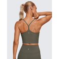 thumbnail image 2 of Sostén CRZ YOGA Butterluxe Y Back Longline con Relleno Ligero Army XL, 2 of 5