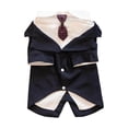 thumbnail image 4 of Juego de traje y bandana para perro Yuyangstore esmoquin formal para perros medianos y grandes, 4 of 8
