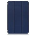 thumbnail image 2 of TOP SHE Case for 2021 Samsung Galaxy Tab S7 FE (12.4", Model SM-T730), Tab S7 Plus 12.4-inch Case (SM-T970) - PU Leather Hard Plastic Case, Slim Lightweigt Smart Stand Trifold Flip Cover (Dark Blue), 2 of 10
