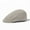 Khaki, variant on Beret Hat Men's Spring And Summer Thin Air -Breathable Imitation Hemp Tongue Cap Solid Color Forward Hat Middle Elderly Sunscreen Hat