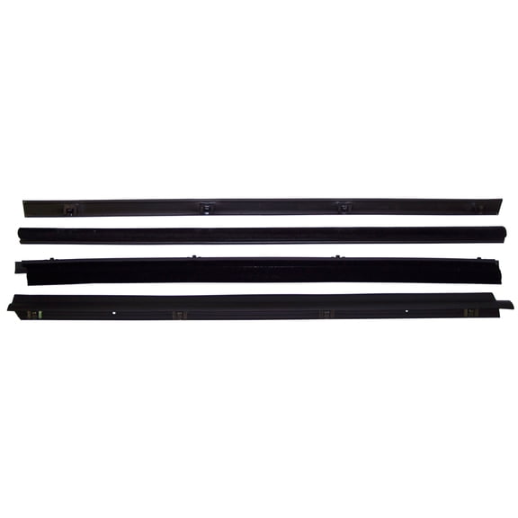1968-1986 Jeep CJ5 & CJ7 & 1987-1995 Jeep Wrangler YJ window sweep seal for doors with movable vent windows