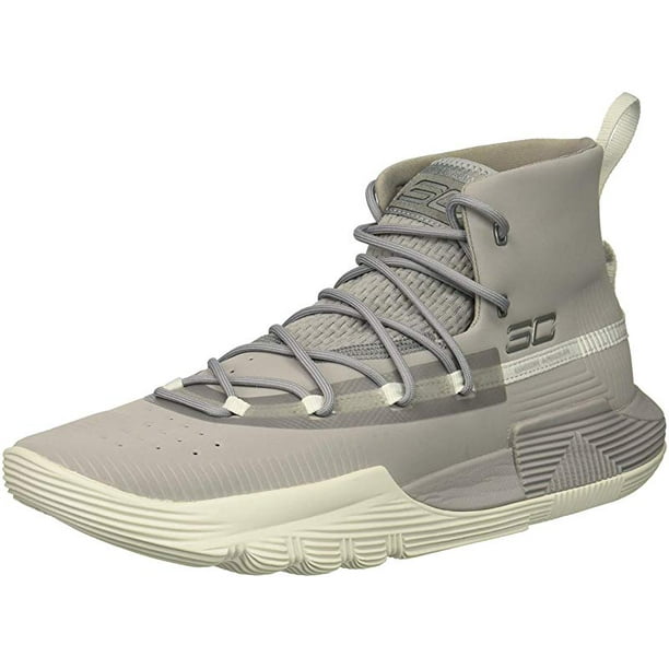 gray and white basketball shoes
