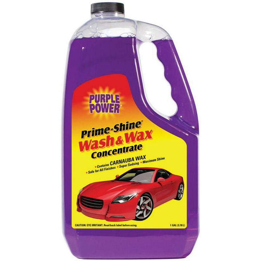 CAR WASH/WAX W/CARNUBA 128OZ