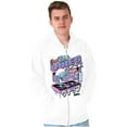 thumbnail image 3 of The Smurfs Cool Kanji DJ Comic Panels Zip Up Hoodie Men's Women's Brisco Brands L, 3 of 6