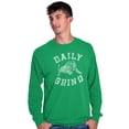 thumbnail image 5 of Daily Grind Gym Workout Exercise Long Sleeve TShirt Men Women Brisco Brands 2X, 5 of 6