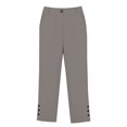 thumbnail image 7 of IMENGL Women's Wide Leg Pants Soft High Waist Elasitc Straight Linen with Pockets Trousers Loose Casual Cropped Pant for Womens,M-XXXL, 7 of 7