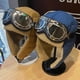 thumbnail image 3 of Gorro de piloto para hombre y mujer, de invierno, grueso, cálido, para ciclismo, con orejeras, resistente al viento, a prueba de frío, gafas de algodón, 3 of 6