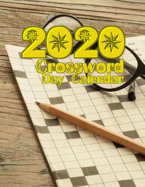 2020 Crossword Day Calendar Codewords Puzzle Books, Luck Easy