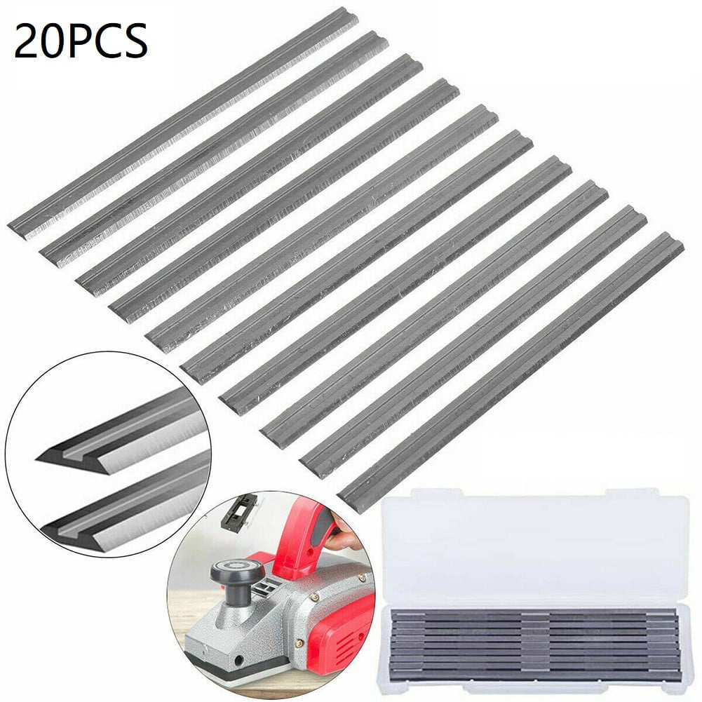 New 2Pcs 82mm HSS High Speed Steel Planer Blades For Electric Power Tool TREND 