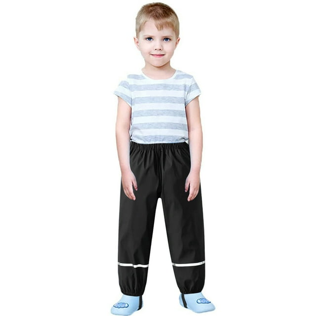 Pantalon de Neige pour Enfants, Pantalon de Neige pour Filles Pantalon en Molleton pour Tout-Petits Pantalon de Randonnée pour Garçons Salopette de Neige pour Enfants Pantalon de Pluie Oaki Pantalon de Pluie pour Enfants