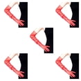 thumbnail image 1 of Minnieouse Guantes largos para mujer, elegante decoración de manos, elegante fiesta de noche, banquete, señoras, dedos, guantes, decoraciones, Type2 NO2, 1 of 6