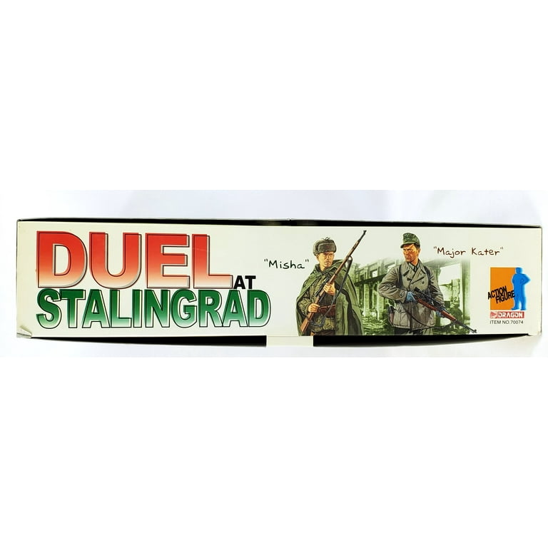 Dragon Duel at Stalingrad Misha Soviet Sniper Major Krater German Jager  Figures - Walmart.com