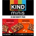 thumbnail image 6 of KIND Minis Gluten Free Snack Bars, Variety Pack, 0.7 oz, 20 Count Box, 6 of 10