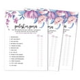 thumbnail image 1 of Inkdotpot FloralBachelorette Party Bridal Shower Collection Polish Or PornGameCards 50-Pack Bulk Party ActivityGame, 1 of 1