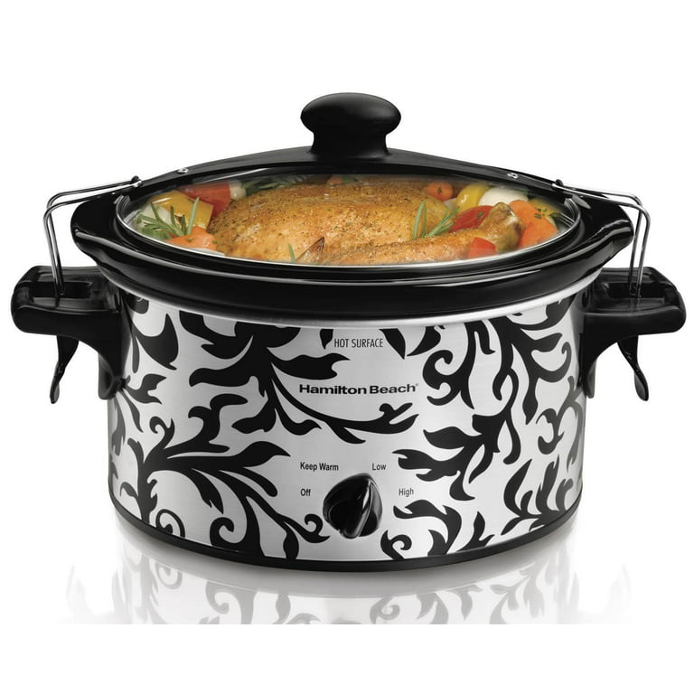Hamilton Beach 33249 Stay or Go 4 Qt. Slow Cooker