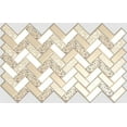 thumbnail image 1 of Retro-Art 3D Wall Panels, Mosaic Roses, PVC, 1 of 4
