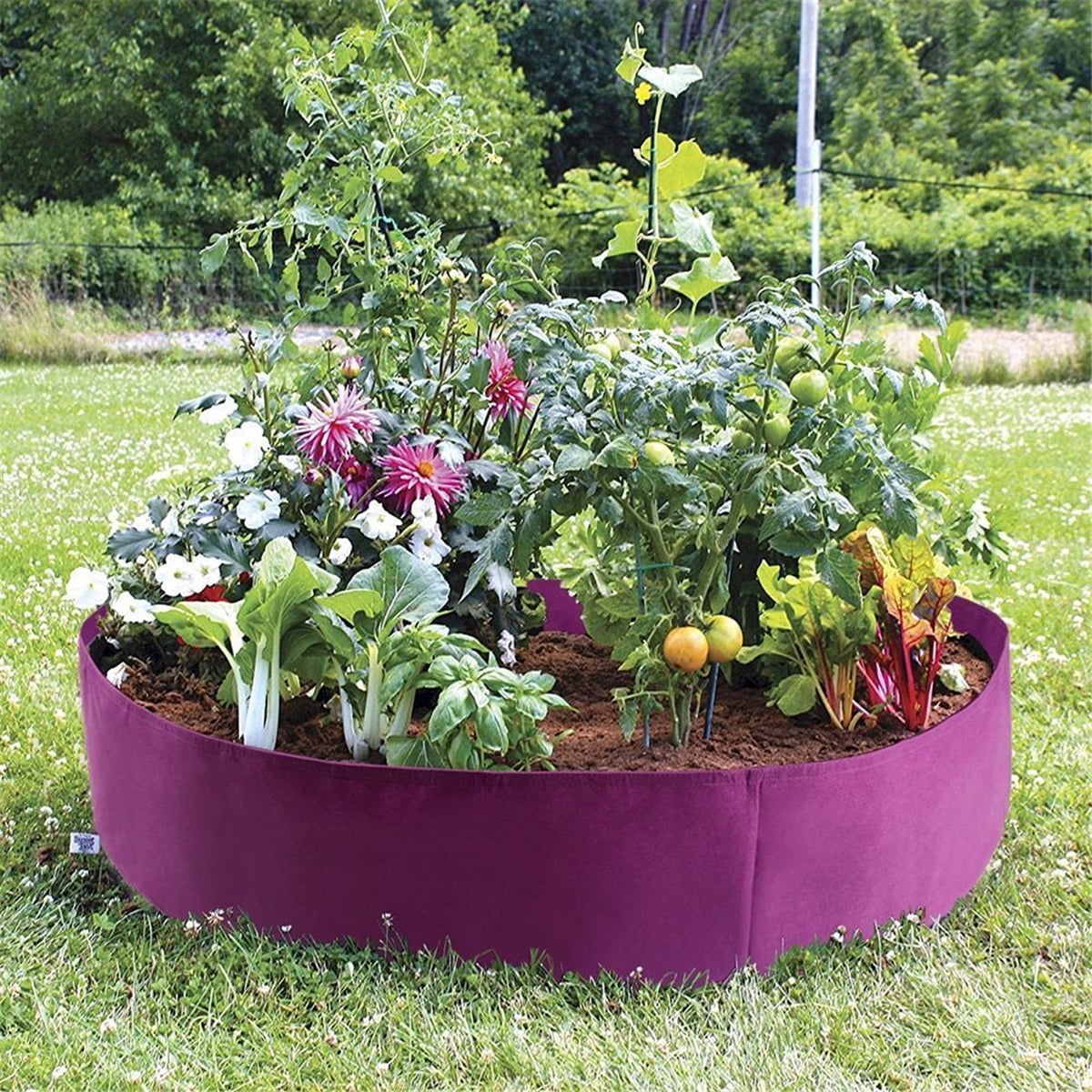 Raised Plant Bed Garden Flower Planter Elevated Vegetable Box Planting Grow Bag 