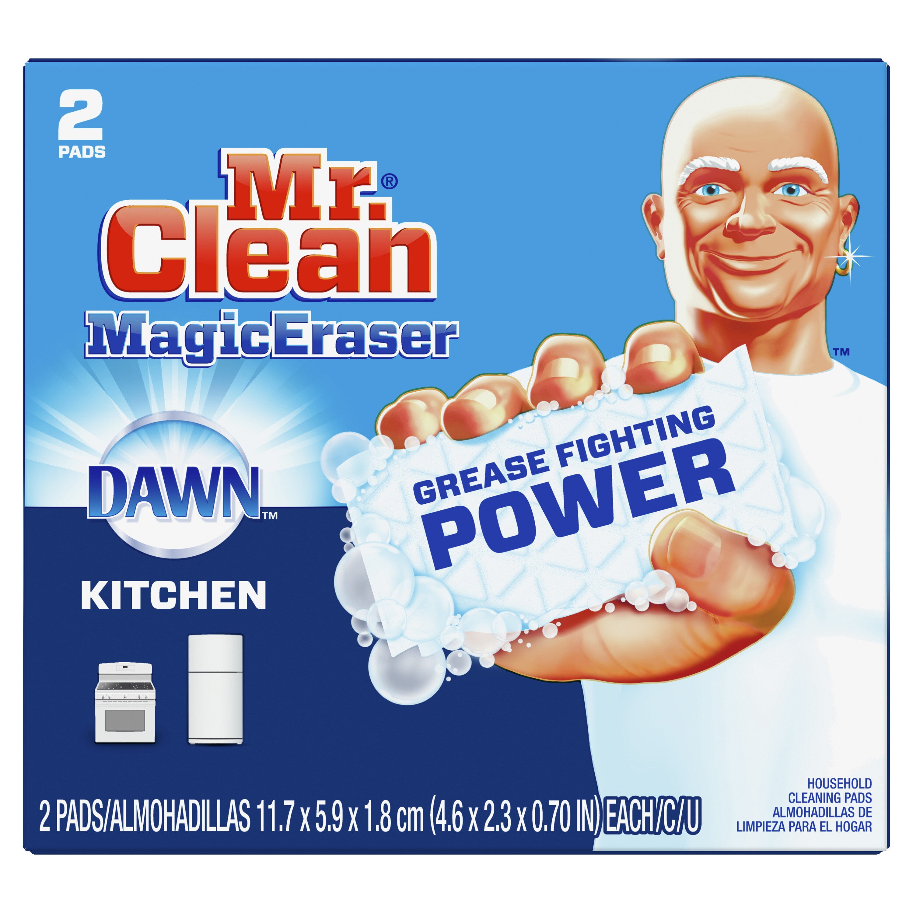 Khăn lau chùi Magic Eraser Kitchen với Dawn của Mr. Clean, bề mặt làm sạch với ... đã trở thành một sản phẩm được yêu thích của nhiều gia đình. Với khả năng làm sạch đặc biệt và phù hợp với bất kỳ bề mặt nào, sản phẩm này sẽ mang đến cho bạn một kết quả tuyệt vời. Nhấn vào hình ảnh để khám phá sức mạnh của khăn lau chùi Magic Eraser.