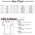 thumbnail image 3 of Blusa de manga corta con cuello redondo y cuello redondo para mujer Pompotops hkajfhjk462146, 3 of 5