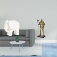 thumbnail image 2 of Figura de elefante,Figura decorativa de elefante estilo Feng Shui para el hogar,Figura de escritorio,Estatua de caballero,artesanía artística,coleccionable,escritorio,oficina,Figura, 2 of 8