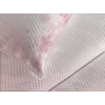 thumbnail image 4 of Ambesonne Pink Quilted Bedspread Set 3 Pcs, Cherry Blossom Floral Art, King Size, Pink, 4 of 5