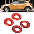 thumbnail image 3 of Door Lock Pin Trim Ring, 4pcs Door Lift Lock Pin, Self-adhesive Design Fine  Treatment Prevent  Scratches For Car Professional Use, 3 of 8