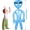 blue, variant on 90cm UFO Alien Model Green Purple Blue Kids Adult Inflatable Toys Halloween Funny Cosplay Props UFO Birthday Party Supplies