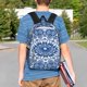 thumbnail image 4 of Disketp Blue Watercolor Mochila Escolar de 15 Pulgadas, Mochila Ligera para Estudiantes, Viajes y Trabajo, Cómoda y Resistente para el Uso Diario, 4 of 6