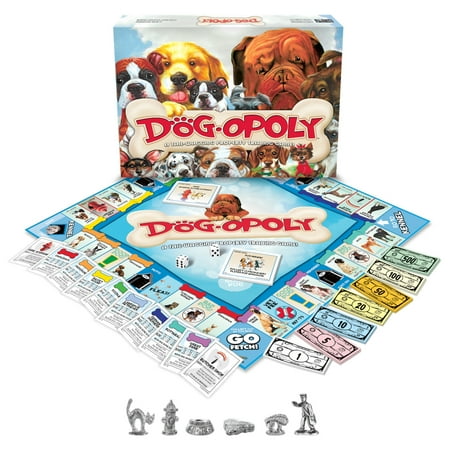 UPC: 0730799050053 | Late for the Sky Dog-Opoly Board Game